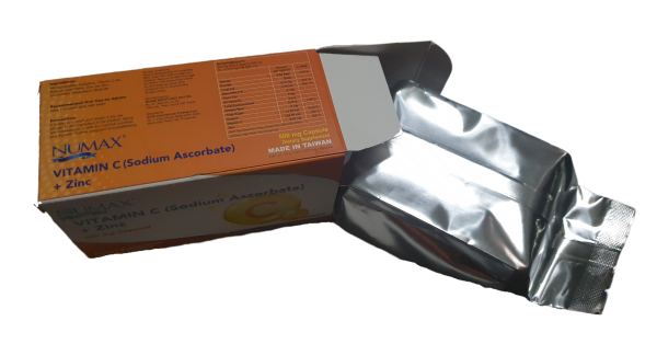 Numax Vitamin C with Zinc