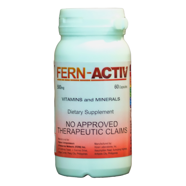 Fern-Activ: Vitamins and Minerals